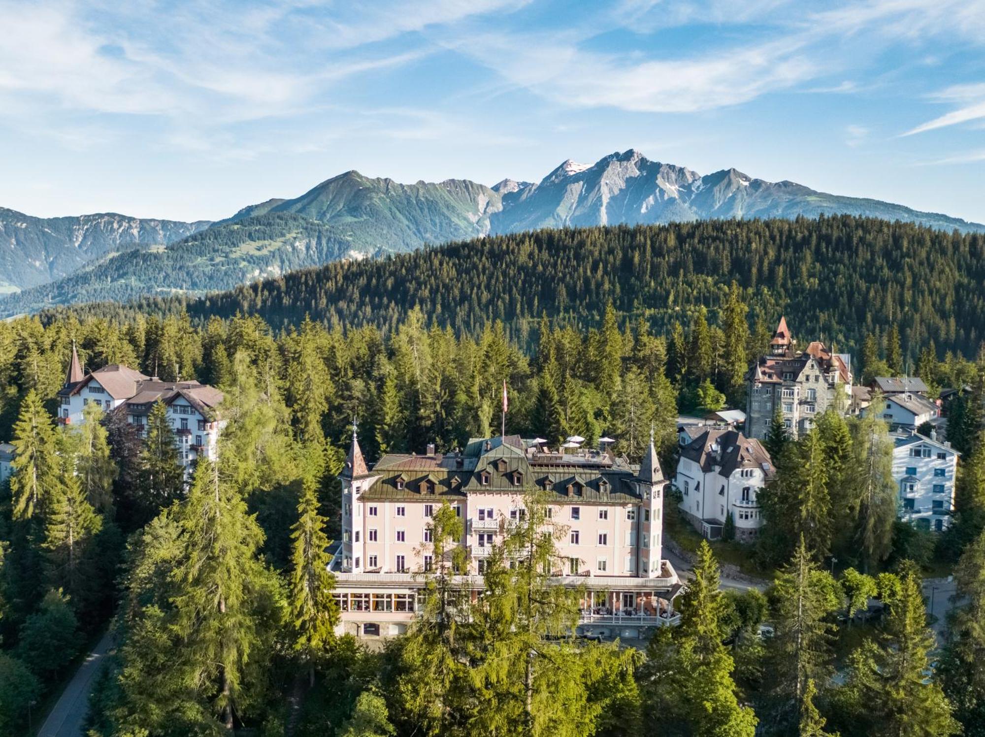 Romantik Hotel Schweizerhof & Spa Flims Buitenkant foto